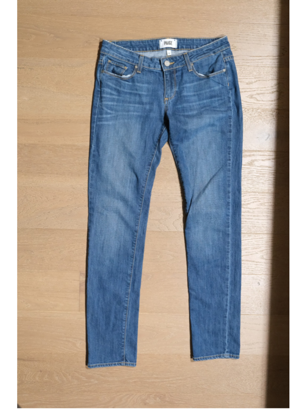 Paige Jimmy Jimmy Skinny Jeans – Medium Wash – Size 26